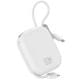 Портативний ЗП Power Bank WIWU MH136 Sugar 22.5W with cable 10000 mAh White