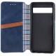 Шкіряний чохол книжка GETMAN Cubic (PU) для Google Pixel 6 Синій