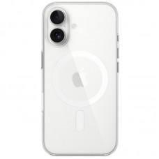 Чохол Clear Case (AAA) with MagSafe and Animation для Apple iPhone 16 (6.1") Clear