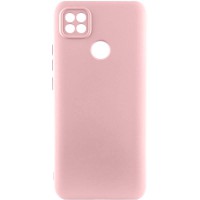 Чохол TPU GETMAN Liquid Silk Full Camera для Xiaomi Redmi 9C Рожевий / Pink