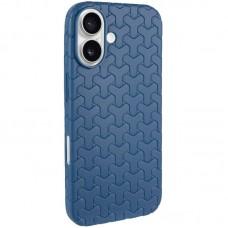 Чохол TPU Weaving для Apple iPhone 16 (6.1") Blue