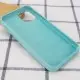 Чохол Silicone Case Full Protective (AA) для Apple iPhone 14 (6.1") Бірюзовий / Marine Green