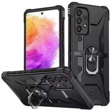 Ударостійкий чохол Pathfinder Ring для Samsung Galaxy A53 5G Чорний / Black