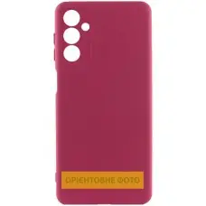 Чохол TPU GETMAN Liquid Silk Full Camera для Motorola Edge 60 Pro Бордовий / Marsala