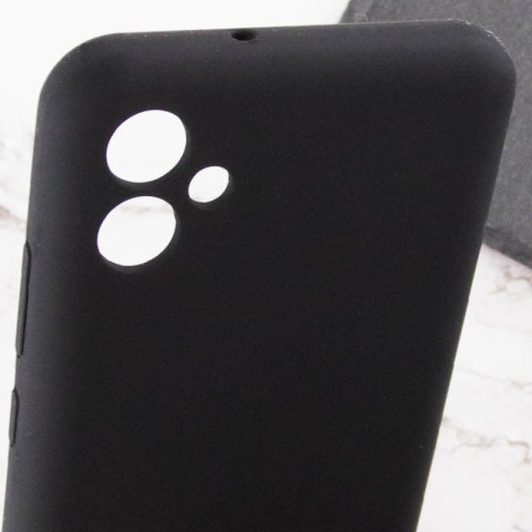 Чохол Silicone Cover Lakshmi Full Camera (AAA) для Samsung Galaxy A05 Чорний / Black