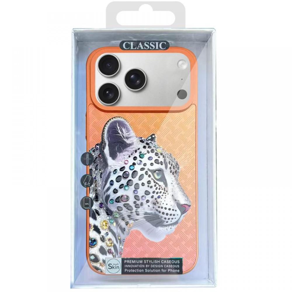 Чохол TPU+PC Crystal Hunt with MagSafe для Apple iPhone 16 (6.1") Orange