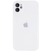 Чохол Silicone Case Full Camera Protective (AA) для Apple iPhone 12 (6.1") Білий / White