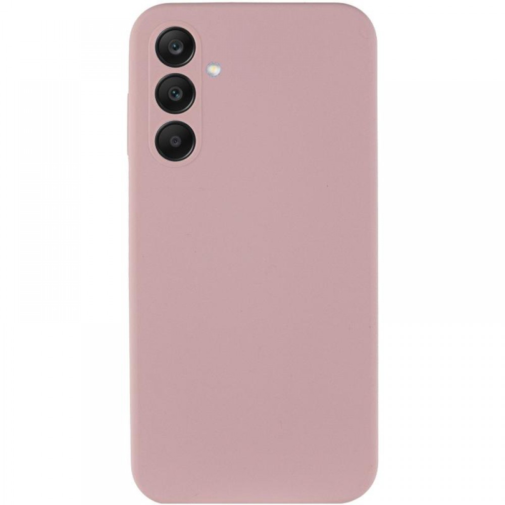 Чохол Silicone Cover Ummi Lakshmi Full Camera (AA) для Samsung Galaxy A36 5G Рожевий / Pink Sand