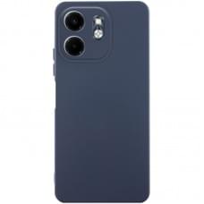 Чохол TPU GETMAN Liquid Silk Full Camera для TECNO Spark Go 2 Синій / Midnight Blue