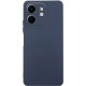 Чохол TPU GETMAN Liquid Silk Full Camera для TECNO Spark Go 2 Синій / Midnight Blue