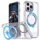 Чохол TPU+PC Empire with MagSafe and Ring для Apple iPhone 16 (6.1") Clear