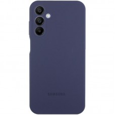 Чохол Silicone Cover Lakshmi Full Camera (AAA) with Logo для Samsung Galaxy A05s Темно-синій / Midnight blue