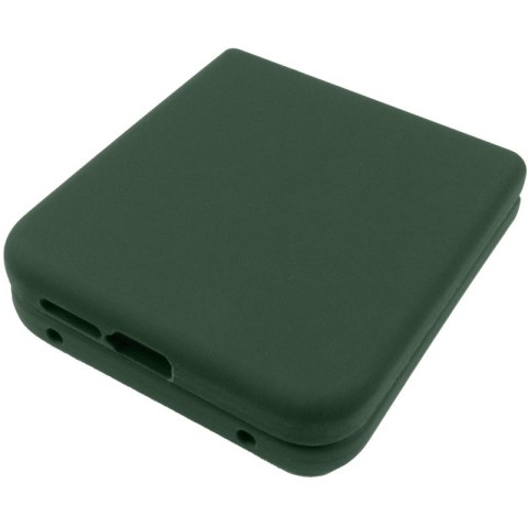 Чохол Foldables Silicone Cover Lakshmi (AAA) для Samsung Galaxy Z Flip7 Зелений / Cyprus Green