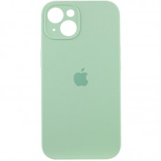 Чохол Silicone Case Full Camera Protective (AA) для Apple iPhone 15 Plus (6.7") Зелений / Pistachio