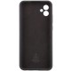 Чохол Silicone Cover Lakshmi Full Camera (AAA) with Logo для Samsung Galaxy A06 Чорний / Black