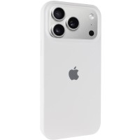 Чохол Silicone Case Full Protective (AA) для Apple iPhone 17 Pro Max (6.9") Білий / White