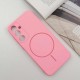 Чохол Silicone Cover Lakshmi Full Camera (AA) with MagFit для Samsung Galaxy S23 FE Рожевий / Light pink