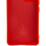 Чохол Silicone Cover Lakshmi Full Camera (AA) для Samsung Galaxy S21 Ultra Червоний / Red