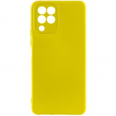 Чохол TPU GETMAN Liquid Silk Full Camera для Samsung Galaxy M33 5G Жовтий / Flash