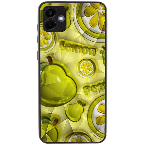 TPU+PC чохол Prisma Fluffie для Samsung Galaxy A05 Lemon