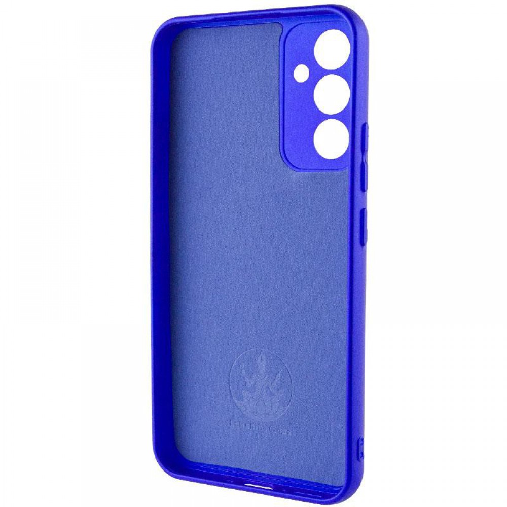 Чохол TPU GETMAN Liquid Silk Full Camera для Samsung Galaxy S24+ Синій / Iris