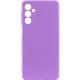 Чохол TPU GETMAN Liquid Silk Full Camera для Samsung Galaxy A15 4G/5G / M15 5G Фіолетовий / Purple