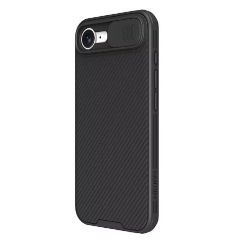 Карбонова накладка Nillkin CamShield Pro для Apple iPhone 16e (6.1") Black