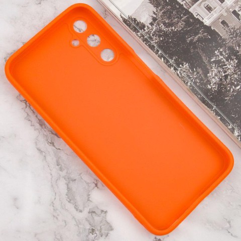 Силіконовий чохол Candy Full Camera для Samsung Galaxy A25 5G Помаранчевий / Orange