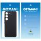 Чохол TPU GETMAN Liquid Silk Full Camera для Samsung Galaxy S21 FE Чорний / Black
