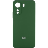 Чохол Silicone Cover Lakshmi Full Camera (AAA) with Logo для Xiaomi Redmi Note 14 Pro 4G Зелений / Cyprus Green