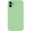 Чохол Silicone Case Full Camera Protective (AA) NO LOGO для Apple iPhone 12 (6.1") М'ятний / Mint