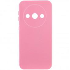 Чохол TPU GETMAN Liquid Silk Full Camera для Xiaomi Redmi A3 Рожевий / Pink