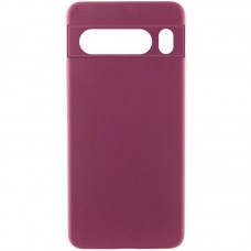 Чохол Silicone Cover Lakshmi Full Camera (AAA) для Xiaomi Poco M7 Pro 5G Бордовий / Plum