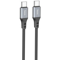 Дата кабель Hoco X86 Spear Type-C to Type-C 60W (1m) Black