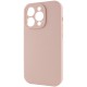Чохол Silicone Case Full Camera Protective (AA) NO LOGO для Apple iPhone 13 Pro Max (6.7") Рожевий / Pink Sand