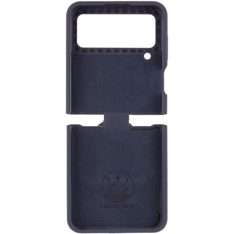 Чохол Foldables Silicone Cover Lakshmi (AAA) для Samsung Galaxy Z Flip4 Темно-синій / Midnight blue