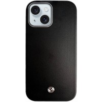 Чохол SGP PC+Leather with MagSafe для Apple iPhone 15 (6.1") Black
