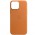 Шкіряний чохол Leather Case (AAA) для Apple iPhone 13 mini (5.4") Коричневий / Golden Brown