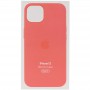 Чохол Silicone case (AAA) full with Magsafe and Animation для Apple iPhone 13 (6.1") Рожевий / Pink Pomelo