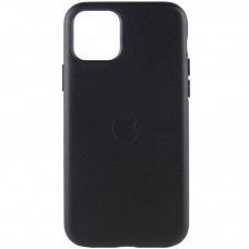 Шкіряний чохол Leather Case (AA Plus) для Apple iPhone 11 Pro Max (6.5") Black