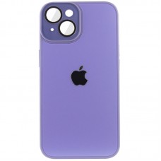 Чохол TPU+Glass Sapphire Midnight для Apple iPhone 13 (6.1") Бузковий / Dasheen