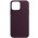Шкіряний чохол Leather Case (AAA) для Apple iPhone 13 mini (5.4") Бордовий / Dark Cherry