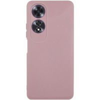 Чохол TPU GETMAN Liquid Silk Full Camera для Oppo A60 4G Рожевий / Pink Sand