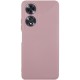 Чохол TPU GETMAN Liquid Silk Full Camera для Oppo A60 4G Рожевий / Pink Sand