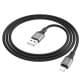 Дата кабель Hoco X86 Spear USB to MicroUSB (1m) Black