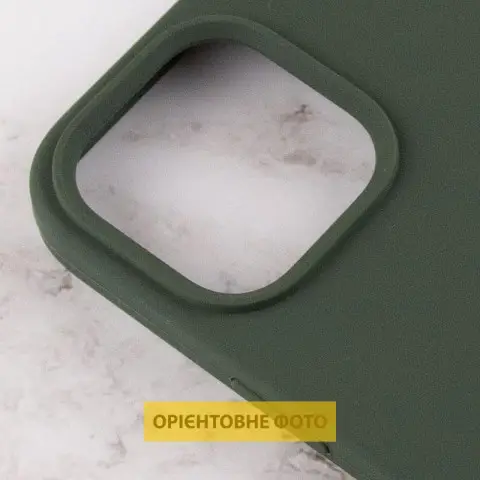 Чохол Silicone Case Full Protective (AA) для Apple iPhone 16 (6.1") Зелений / Cyprus Green