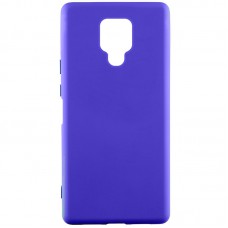 Чохол Silicone Cover Lakshmi (AA) для Xiaomi Redmi Note 9s / Note 9 Pro / Note 9 Pro Max Синій / Iris