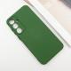 Чохол TPU GETMAN Liquid Silk Full Camera для Samsung Galaxy S23 Зелений / Dark green