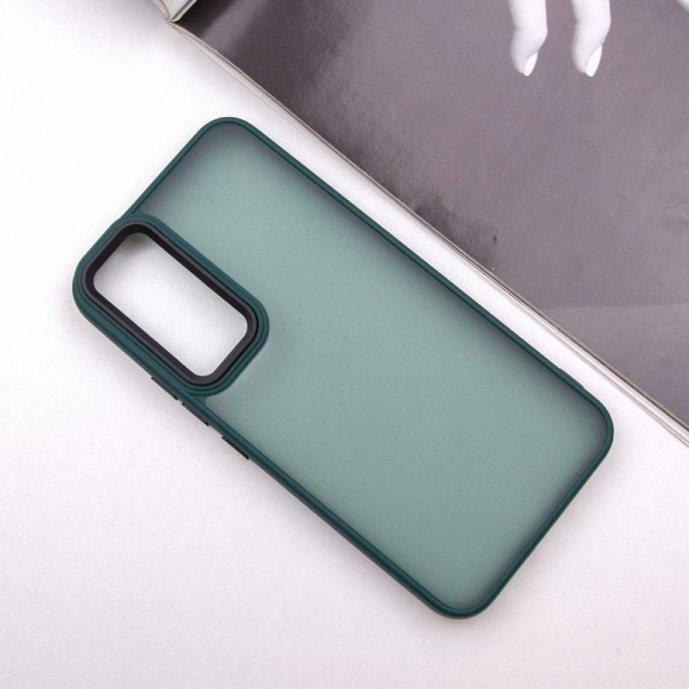 Чохол TPU+PC Lyon Frosted для Samsung Galaxy A35 Green