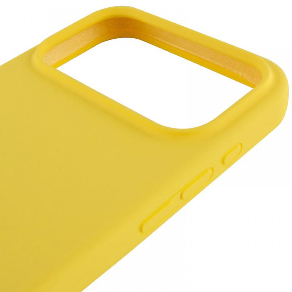 Чохол Silicone Case Full Protective (AA) для Apple iPhone 17 Pro Max (6.9") Жовтий / Yellow